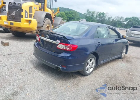 2012 Toyota Corolla S/Le из США, поврежденный, VIN 5YFBU4EE2CP014517